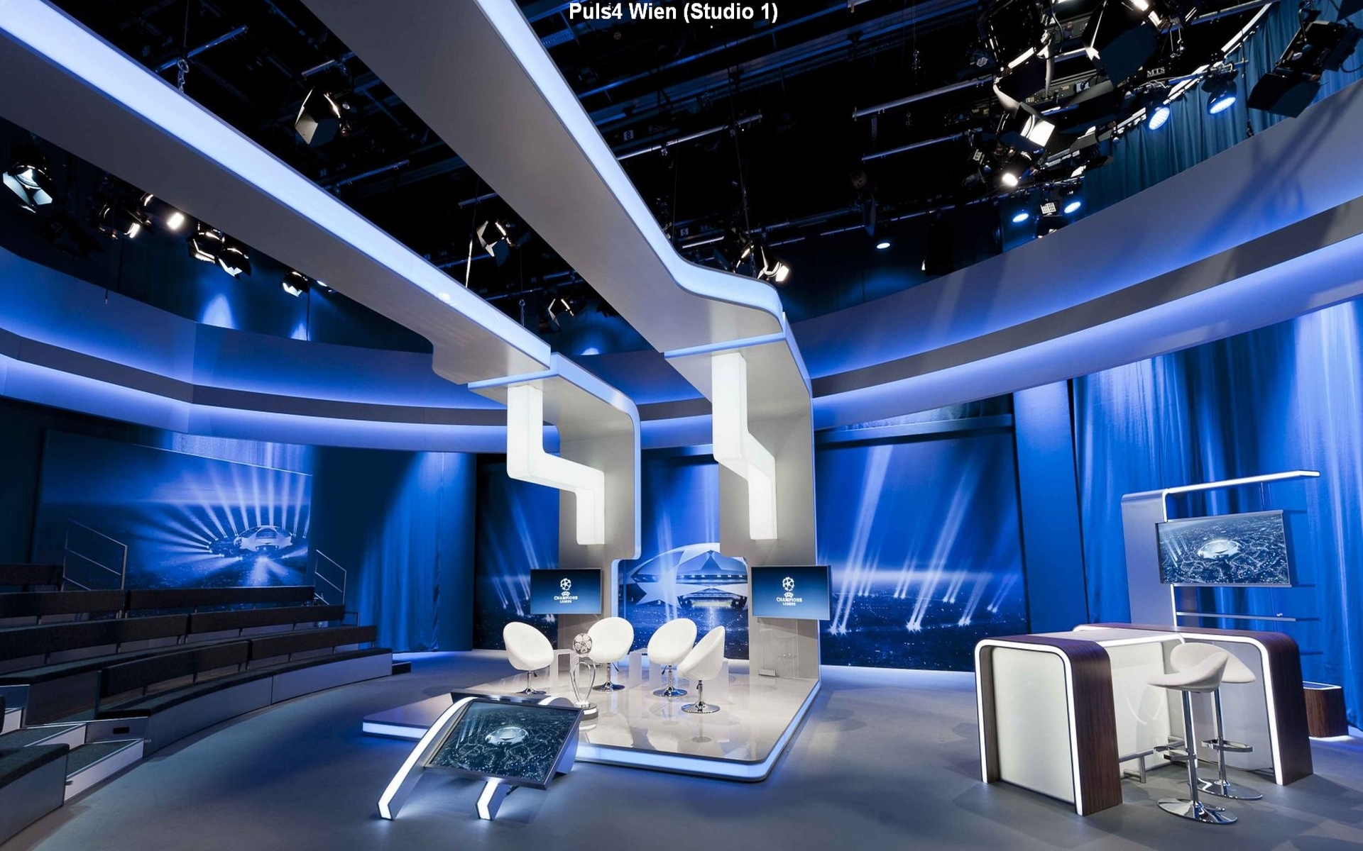 PULS 4 Champions League Studio, Media Qarter Marx